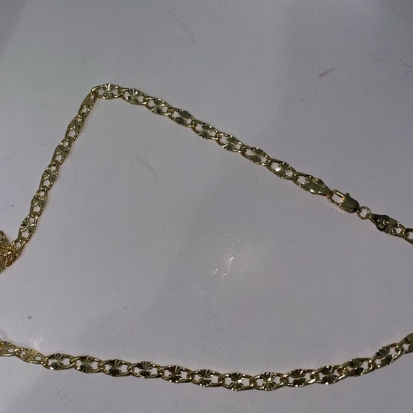 18K GOLD LEAF LINK CHAIN‼️ - Picture 5 of 13